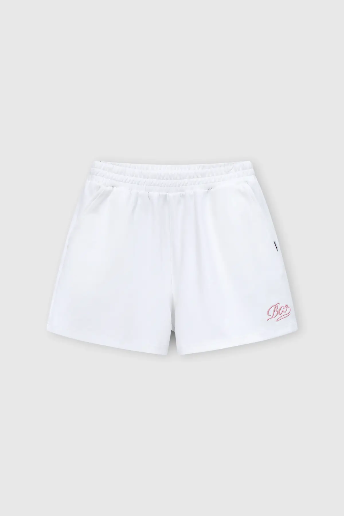Quần shorts nỉ  nữ thêu logo BOO ESS