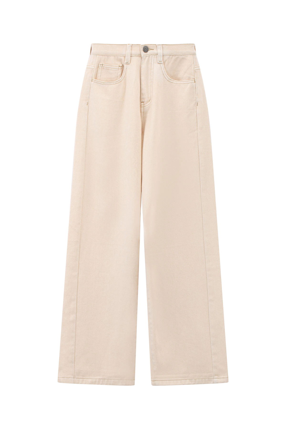Quần jeans nữ WIDE-LEG low rise ESSENTIAL